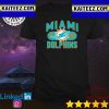 Miami Dolphins Unknwn White Helmet Vintage T-Shirt