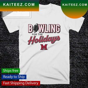 Miami RedHawks Bowling for the Holidays T-shirt