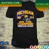 Michigan 2021-2022 back to back Big Ten Champions T-shirt