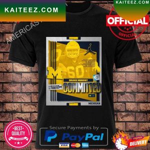 Michigan Drake Nugent Committed To T-Shirt