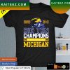 Michigan Football 2022 Back-To-Back Big Ten Champions T-Shirt