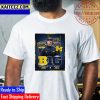 Michigan 2022 Football Big Ten East Division Champions Vintage T-Shirt