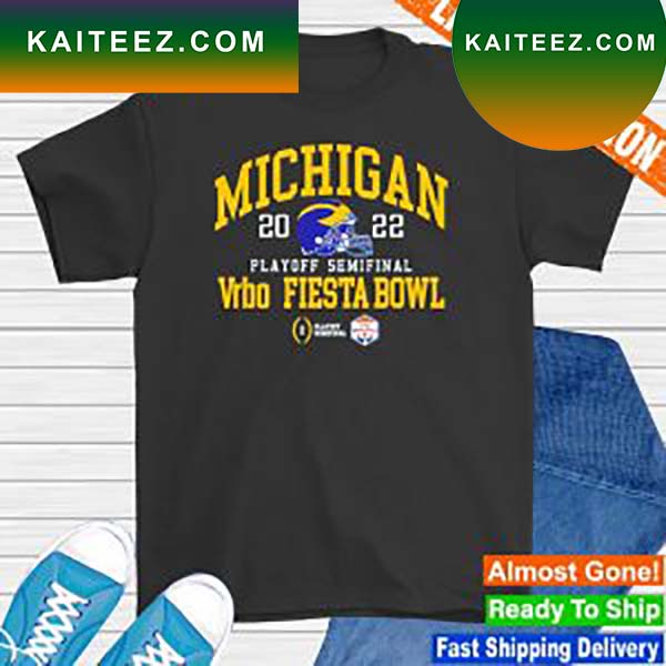 Michigan Football Vrbo Fiesta Bowl 2022 T-shirt - Kaiteez