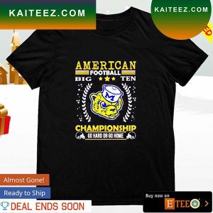 Michigan Wolverines American football Big Ten Championship T-shirt