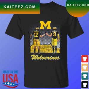 Michigan Wolverines Mcnamara and McCarthy signatures T-shirt