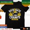 Michigan Wolverines Conference Champs 2022 ACC Football T-shirt