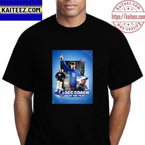 Mike Elko Is ACC Coach Of The Year With Duke Football Vintage T-Shirt
