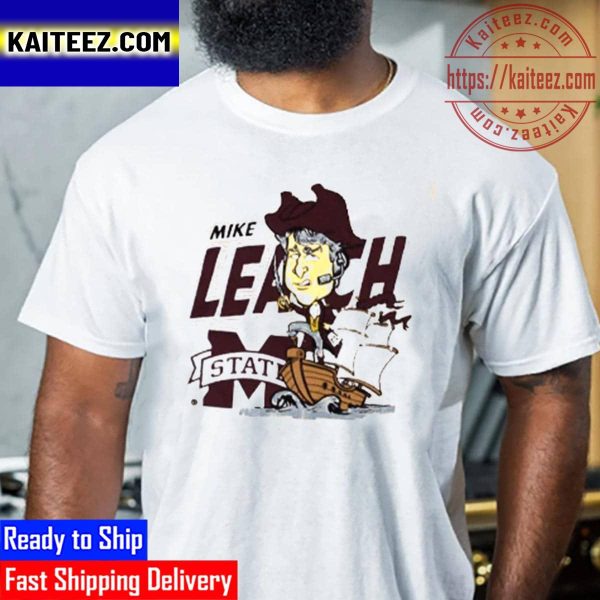 Mike Leach Caricature RIP Vintage T-Shirt