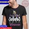 Minnesota Vikings Kirk Cousins Justin Jefferson Brian Asamoah Greg Joseph  City Signatures Unisex T-Shirt - REVER LAVIE