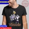 Minnesota Vikings Dalvin Cook Justin Jefferson Adam Thielen Kirk Cousins City Signatures Vintage T-Shirt