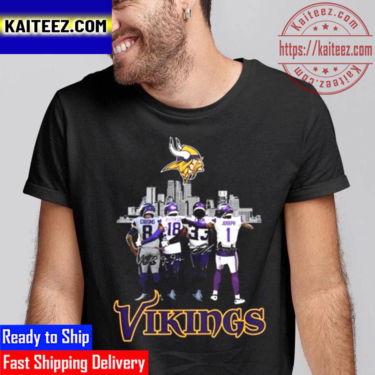 Justin Jefferson And Kirk Cousins Brothers Vikings Shirt, hoodie, sweater, long  sleeve and tank top