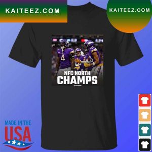 Minnesota Vikings NFC north champs 2023 T-shirt