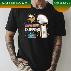 Minnesota Vikings Super Bowl Lvii 2023 Champions T-shirt