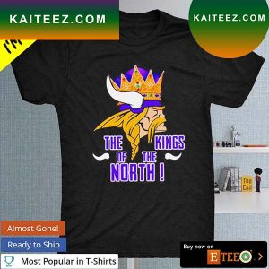 Minnesota Vikings the kings of north 2022 T-shirt