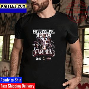 Mississippi State Bulldogs Champions Egg Bowl 2022 Vintage T-Shirt