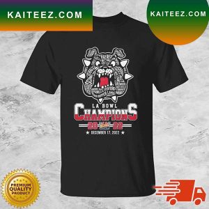 Mississippi State Bulldogs Player Names LA Bowl Champions 2022 T-shirt