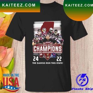 Mississippi State Bulldogs and Ole Miss 2022 egg bowl champions the dogs run this state T-shirt