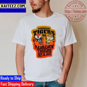Missouri Tigers Vs Auburn Tigers Game Day 2022 Vintage T-Shirt