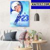 Moises Gomez Is 2022 Minor League Co-Player Of The Year With St Louis Cardinals MLB Art Decor Poster Canvas