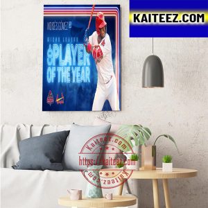 Moises Gomez Is 2022 Minor League Co-Player Of The Year With St Louis Cardinals MLB Art Decor Poster Canvas