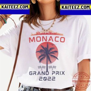 Monaco Formula 1 Grand Prix 2022 Vintage T-Shirt