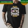 My day begins and ends with kids Tigers football T-shirt