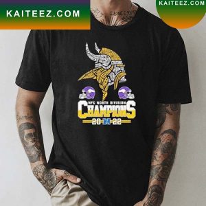 NFC North Division Champions 2022 Minnesota Vikings logo T-Shirt