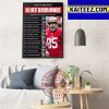 Patrick Queen In NFL Pro Bowl Game Vote 23 With Baltimore Ravens Art Decor Poster Canvas