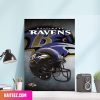 NFL Baltimore Ravens End Zone Ravens Pride Since 1996 Home Decorations Canvas-Poster