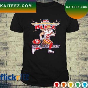 NFL Blitz 49ers Christian McCaffrey T-shirt