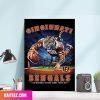 NFL Cincinnati Bengals Helmet Poster Home Decorations Canvas-Poster