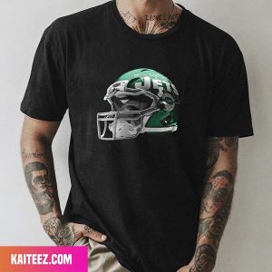 NFL Concepts Helmets New York Jets Style T-Shirt