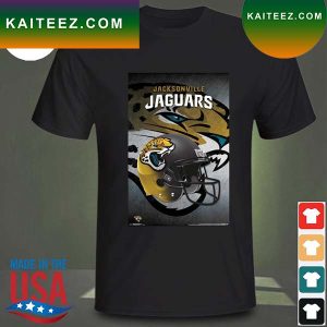 NFL Jacksonville Jaguars Helmet Poster Fashion T-Shirt