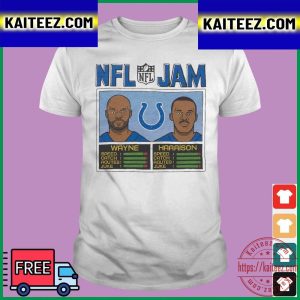 NFL Jam Indianapolis Colts Reggie Wayne And Marvin Harrison Vintage T-Shirt