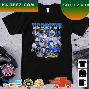 NFL Los Angeles Chargers Justin Herbert Vintage T-Shirt