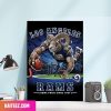 NFL Los Angeles Rams Helmet 16 Poster Home Decorations Canvas-Poster