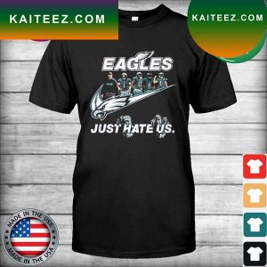 NFL Philadelphia Eagles Nike Just Hate Us Signatures T-shirt