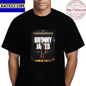 NIL Welcome To Klutch Sports Group Signing With Bronny James Vintage T-Shirt