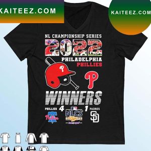 NL Championship Series 2022 Philadelphia Phillies Winners 4-1 San Diego Padres T-Shirt