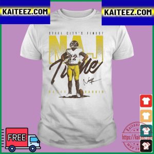 Najee Harris Pittsburgh Steel Citys Finest Signature Vintage T-Shirt