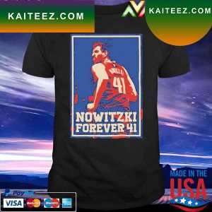 Navy Champion Dirk Nowitzki T-shirt