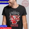 Never Underestimate A Woman Who Understands Football And Loves Baltimore Ravens Signatures Vintage T-Shirt