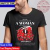 Never Underestimate A Woman Who Understands Hockey And Love Red Wings Vintage T-Shirt