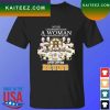 Never underestimate a woman who understands hockey and bruins 2022 T-shirt