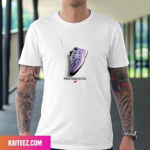 New Balance 990v6 Lavender Deep Lake Concept Fan Gifts T-Shirt