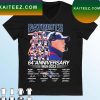 New England Patriots 64th Anniversary 1959-2023 Signatures T-Shirt