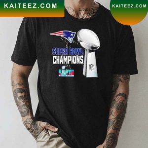 New England Patriots Super Bowl Lvii 2023 Champions T-shirt