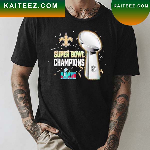 New Orleans Saints Super Bowl Lvii 2023 Champions T-shirt - Kaiteez