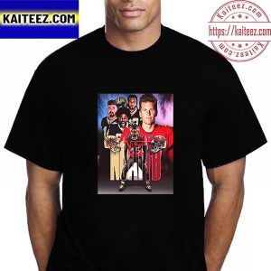 New Orleans Saints Vs Tampa Bay Buccaneers Tom Brady Playing The Game Vintage T-Shirt