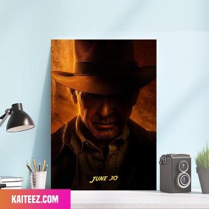 New Poster Of Indiana Jones 5 Disney CCXP 22 Poster